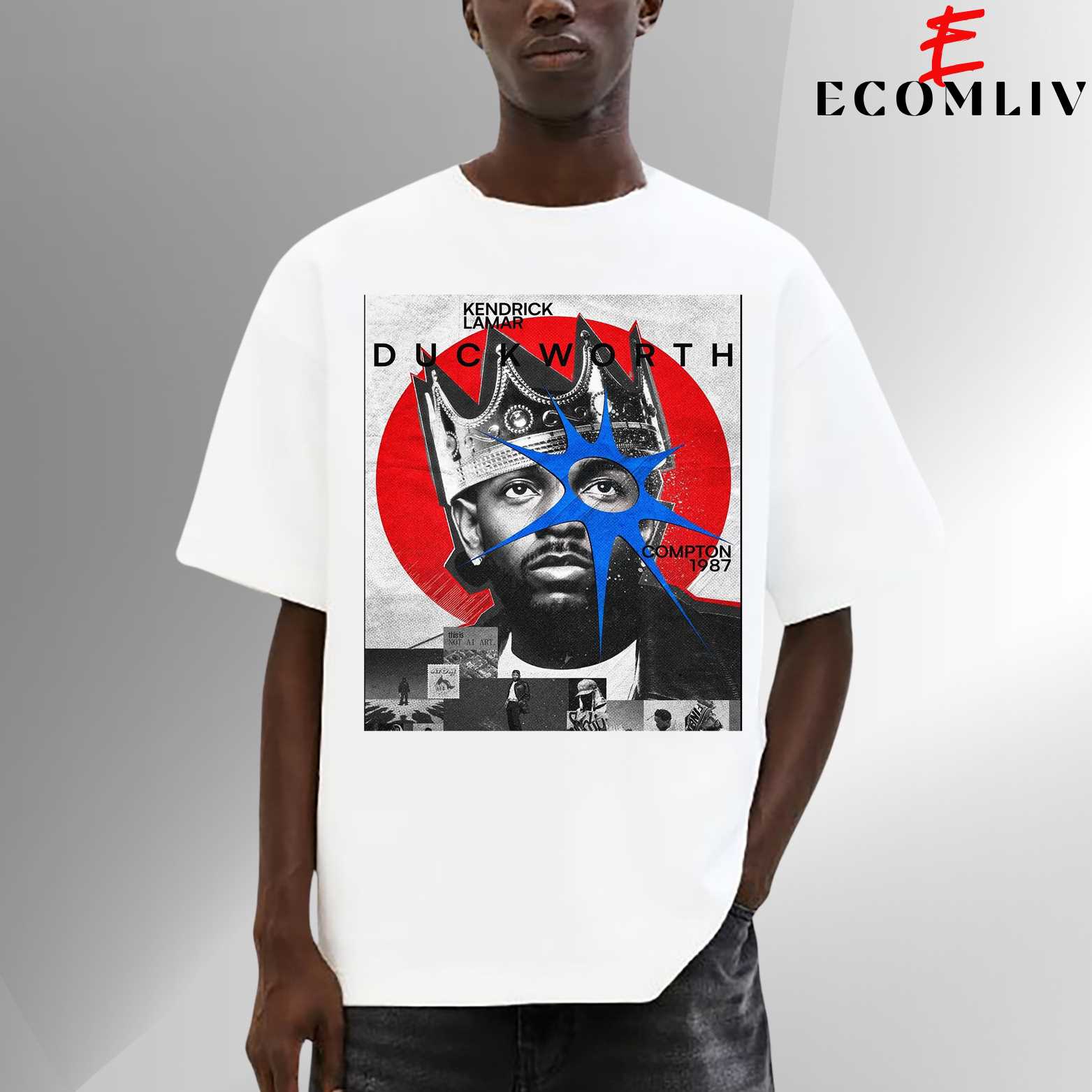 Kendrick Lamar Concert Scene Tee, Live Stage Look T-Shirt